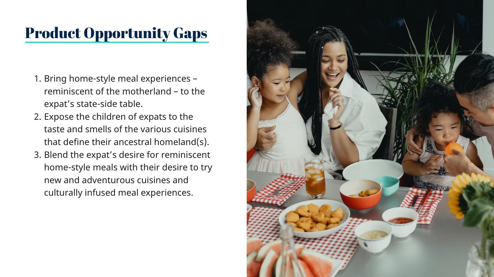 Global Bites – Product Concept Exploration